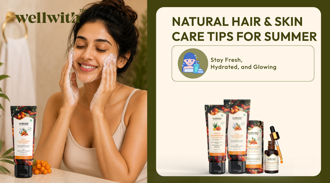 Natural Hair & Skin Care Tips for Summer