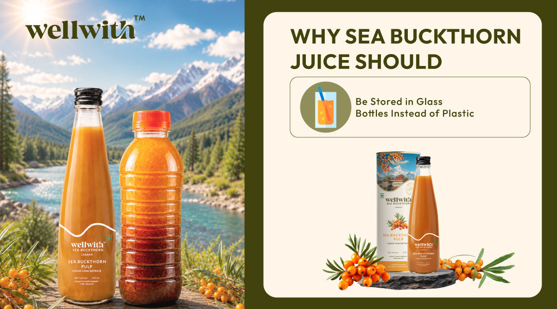 Why Sea Buckthorn Juice Should Be Stored in Glass Bottles