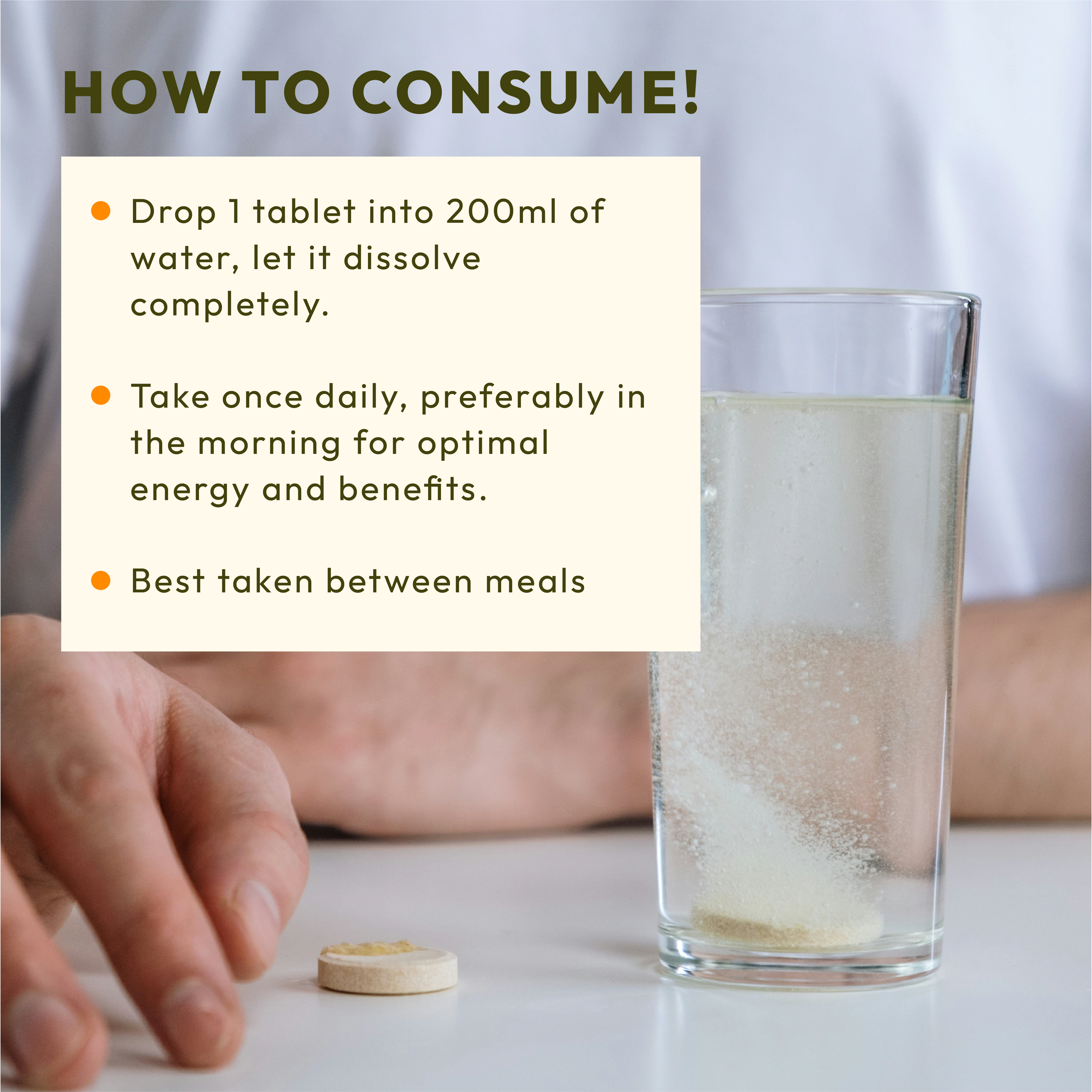 Sea buckthorn + Moringa Effervescent 15 Tablets