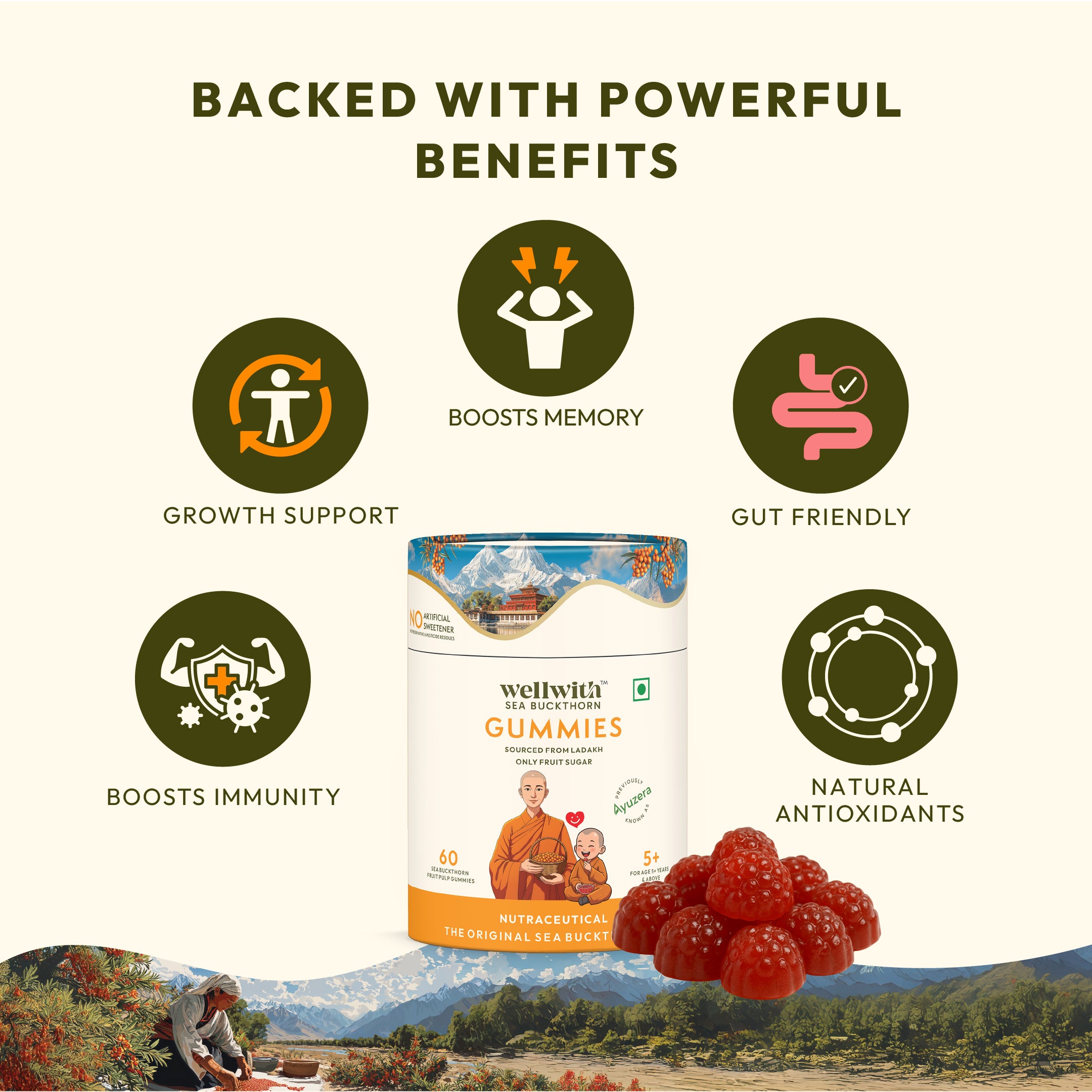 Sea Buckthorn Gummies