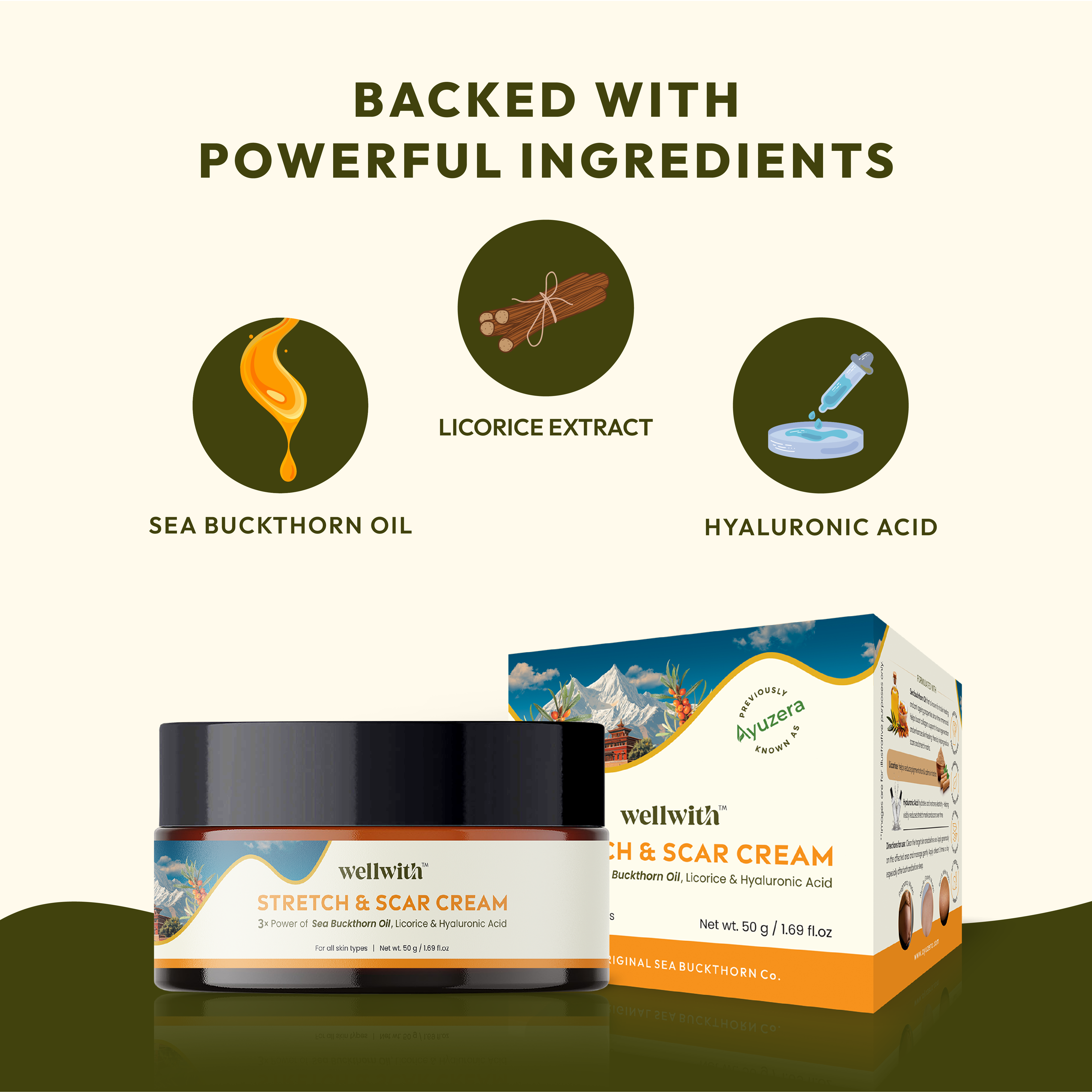 Stretch & Scar Cream 50gm