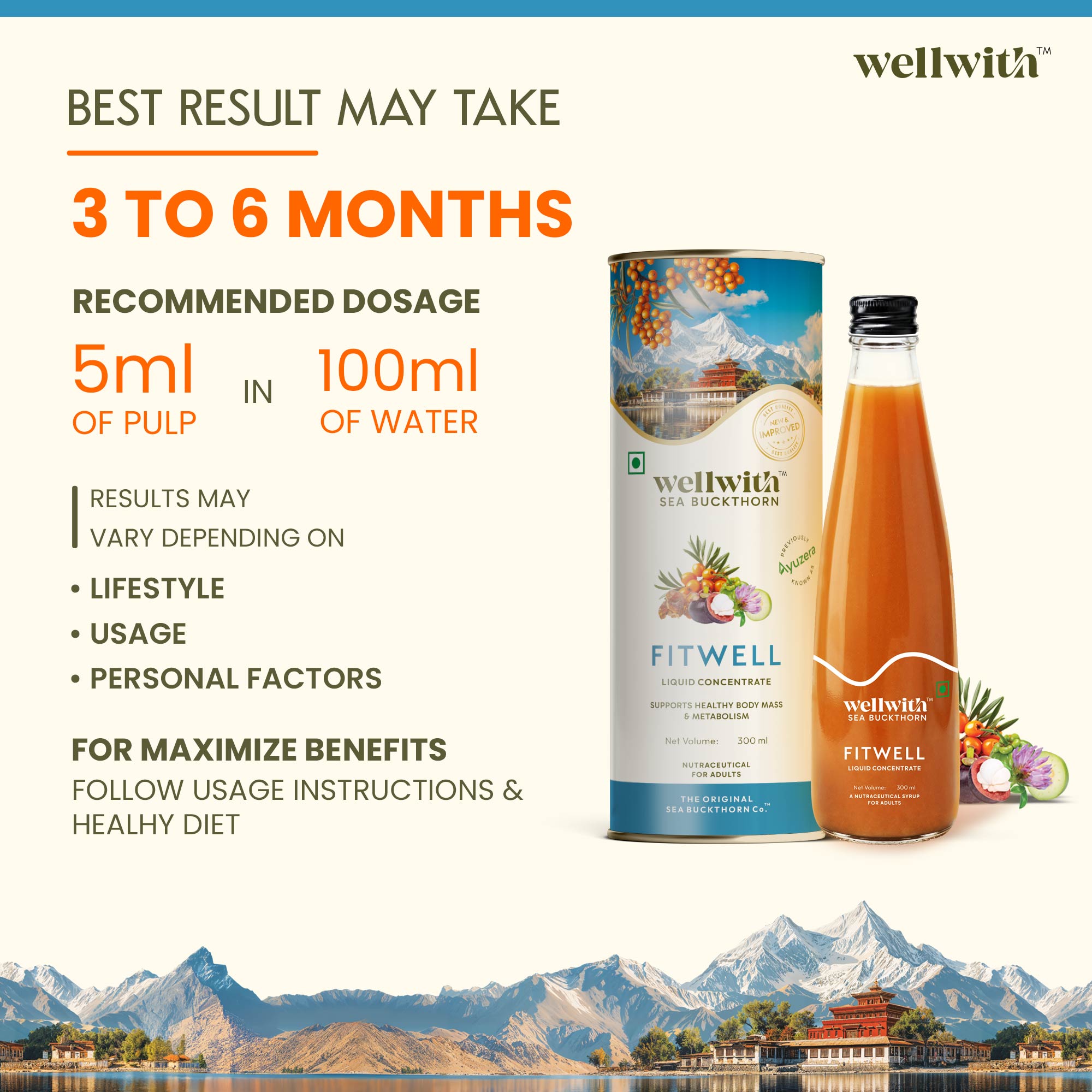 Sea Buckthorn FitWell 300ml