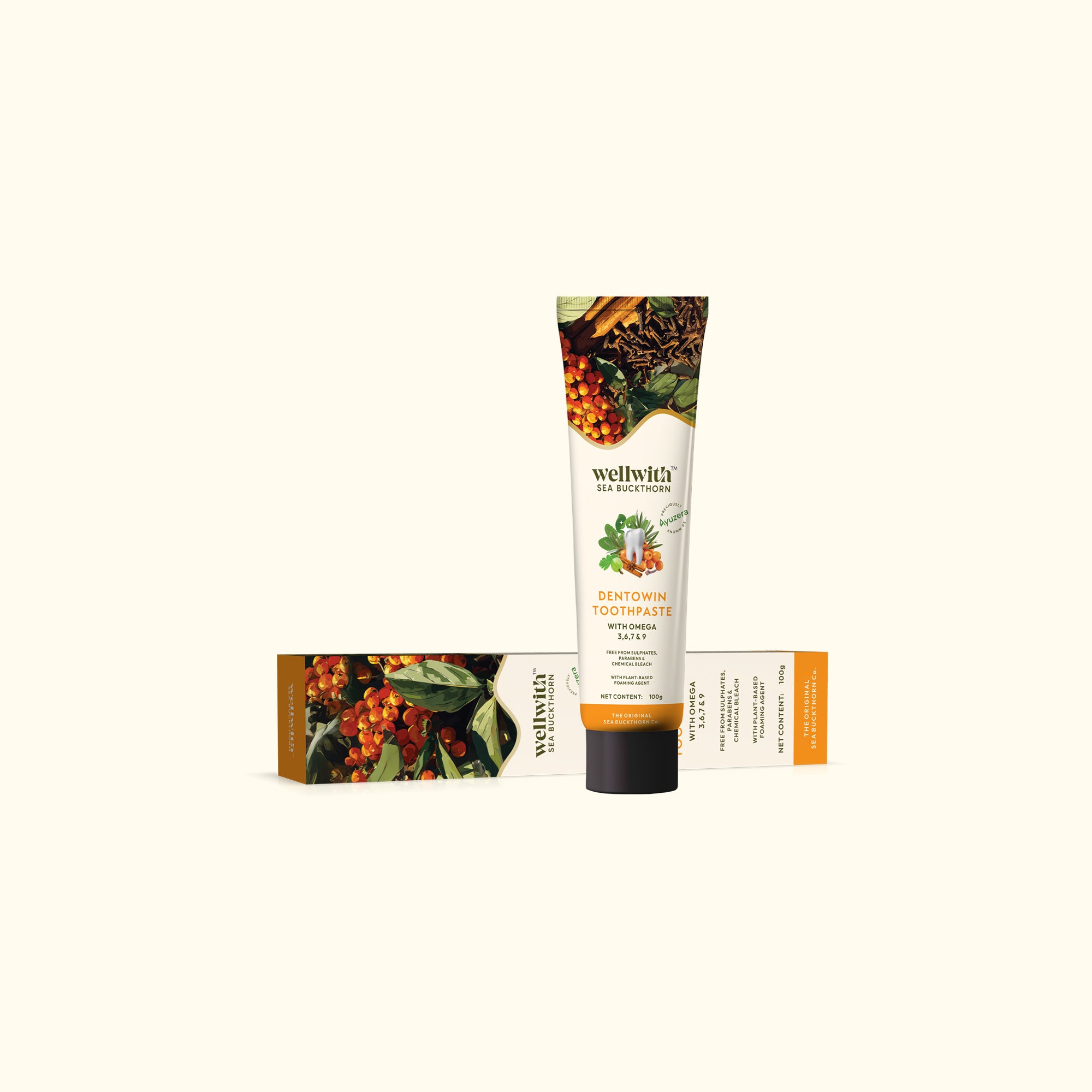 Dentowin Sea Buckthorn Herbal Toothpaste 100gm