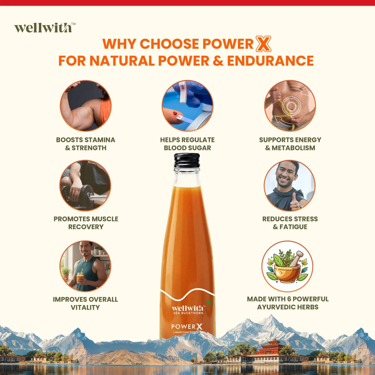 why choose wellwith sea buckthorn power x juice for men