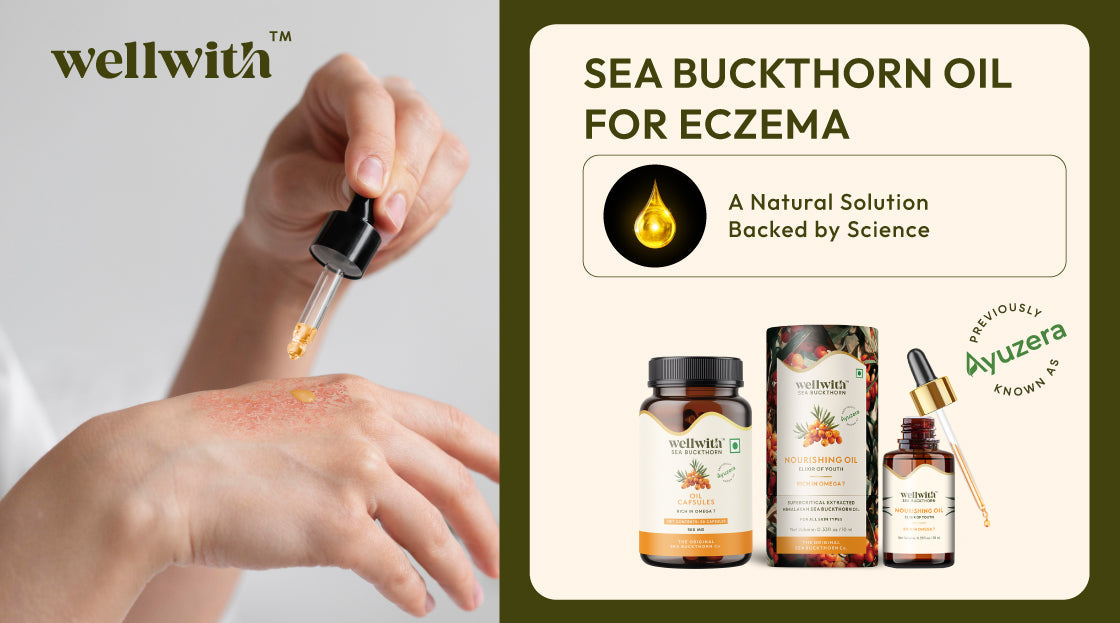 Sea Buckthorn Oil to soothing eczema symptoms and promoting healthier skin