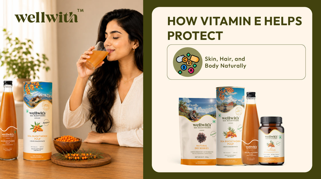 How Vitamin E Helps Protect Skin, Hair, and Body Naturally