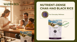 Nutrient-Dense Chak-Hao Black Rice for Everyday Wellness