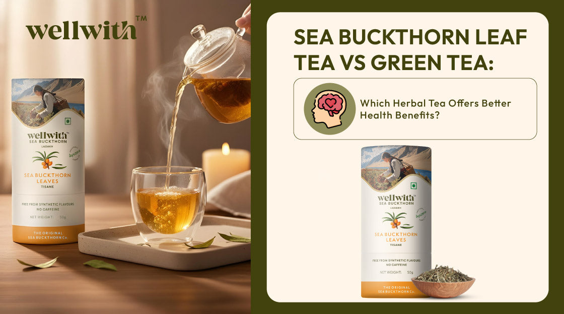 Sea Buckthorn Leaf Tea vs Green Tea