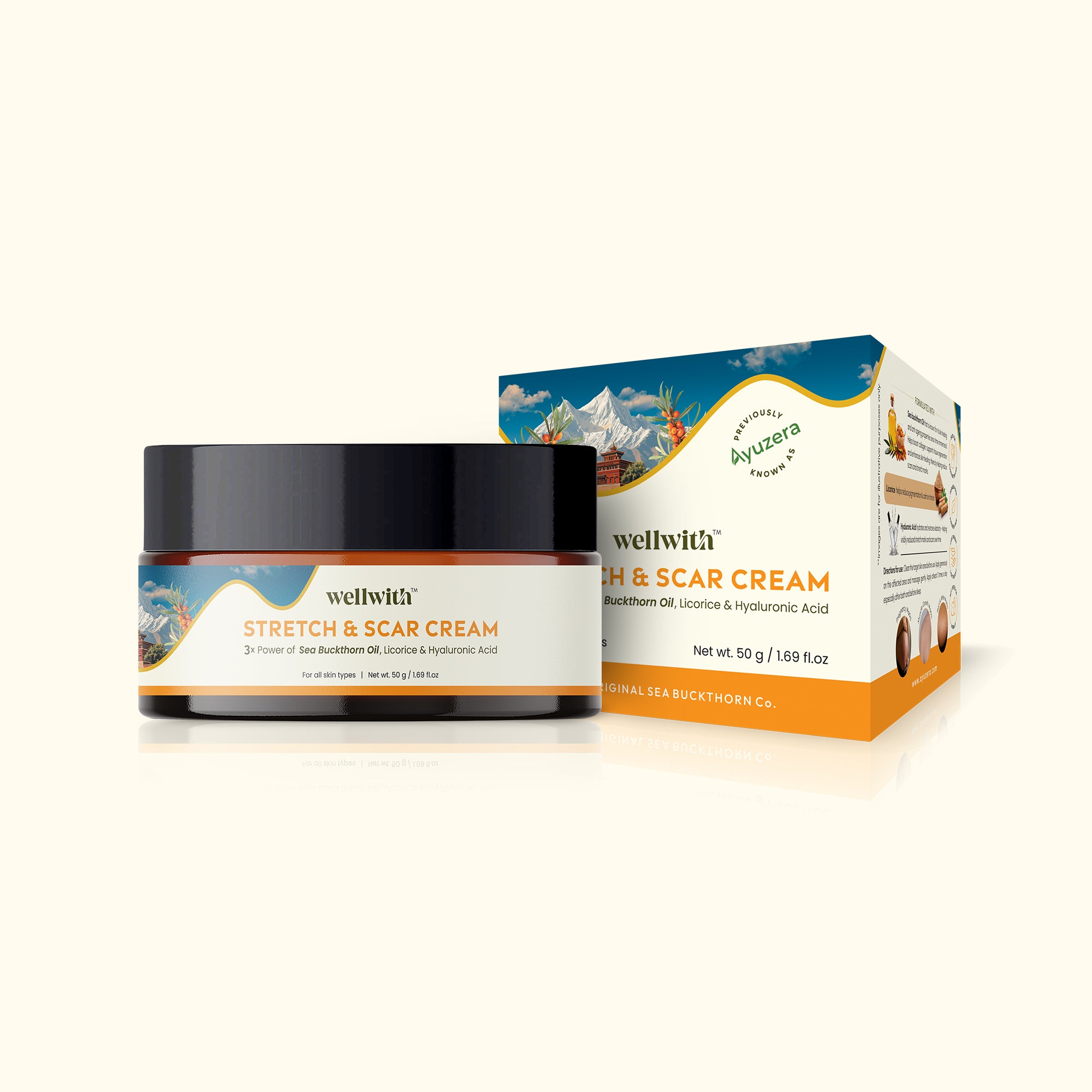 Wellwith <br> Stretch & Scar Cream