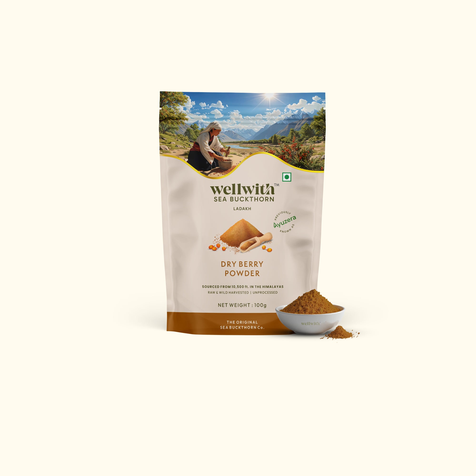 Sea Buckthorn Dry Berry Powder