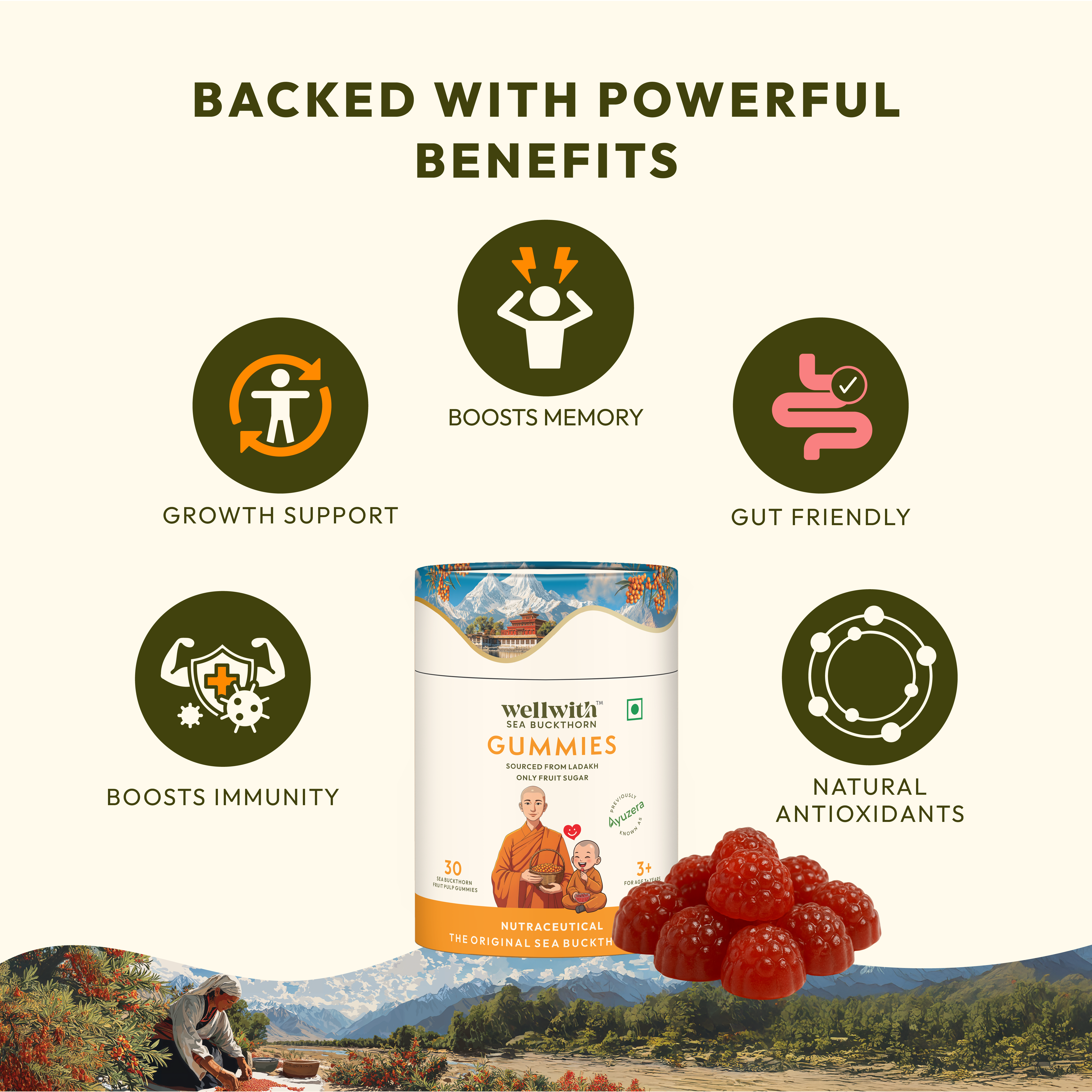 Seabuckthorn Gummies