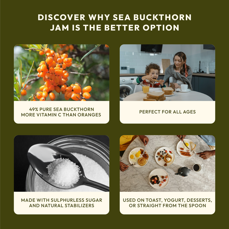 Sea Buckthorn Jam 250gm