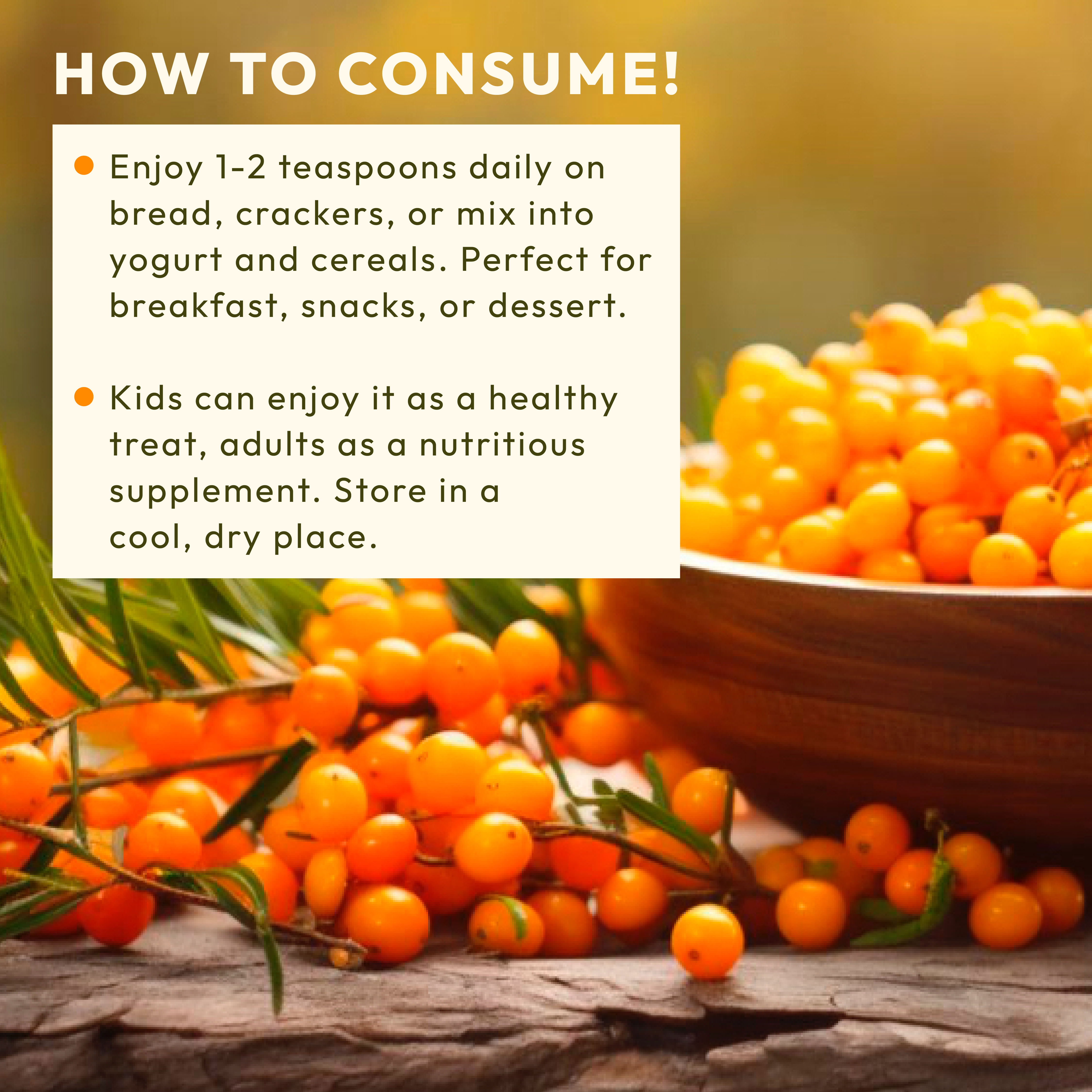 Sea Buckthorn Jam