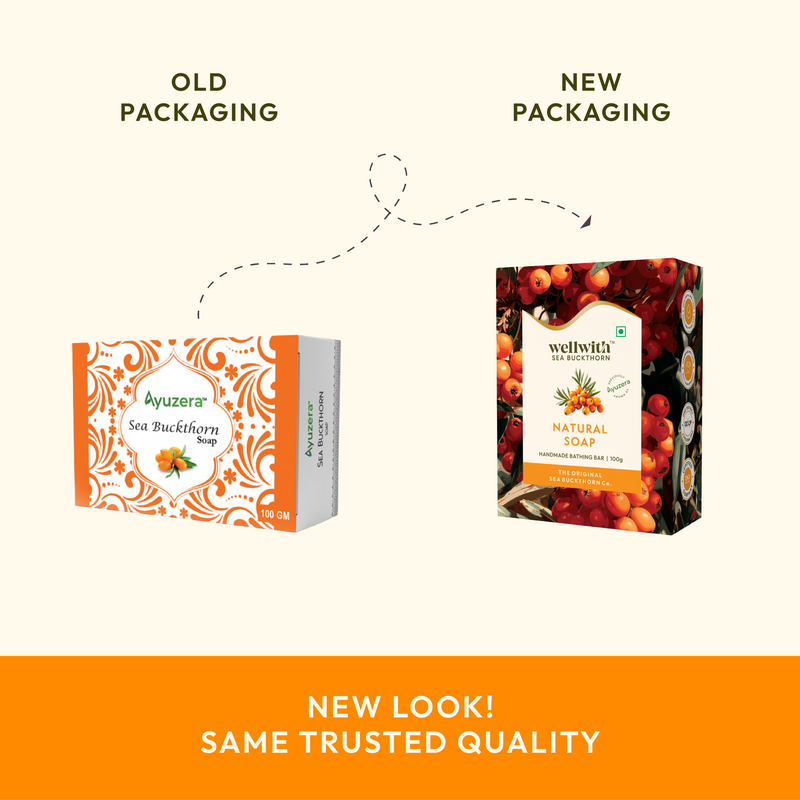 Sea Buckthorn Natural Soap 100gm