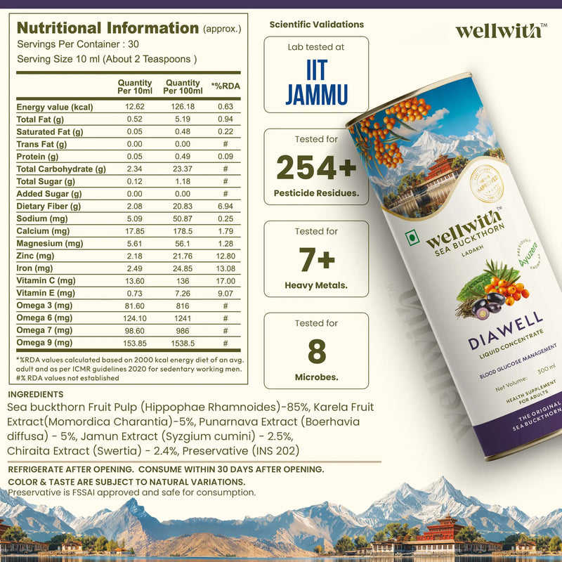Sea Buckthorn DiaWell 300ml