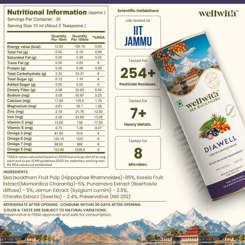 Sea Buckthorn DiaWell 300ml