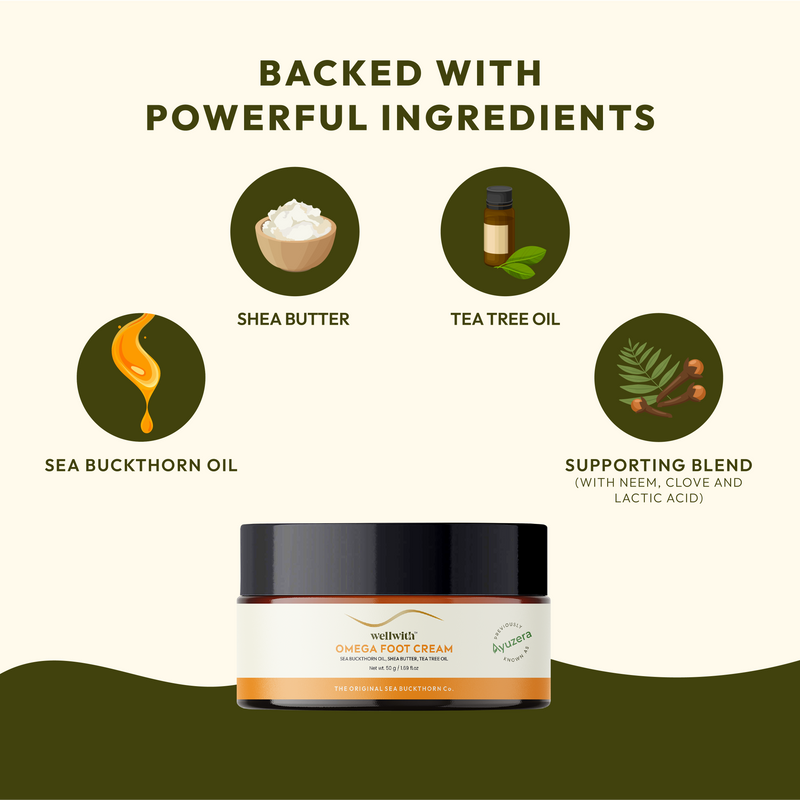 Sea Buckthorn Foot cream 50gm