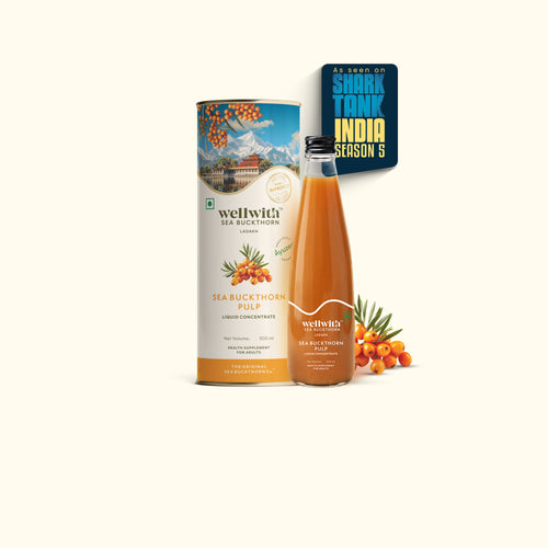 Buy Best and pure sea buckthorn berry juice pulp concentrate at pocket friendly price