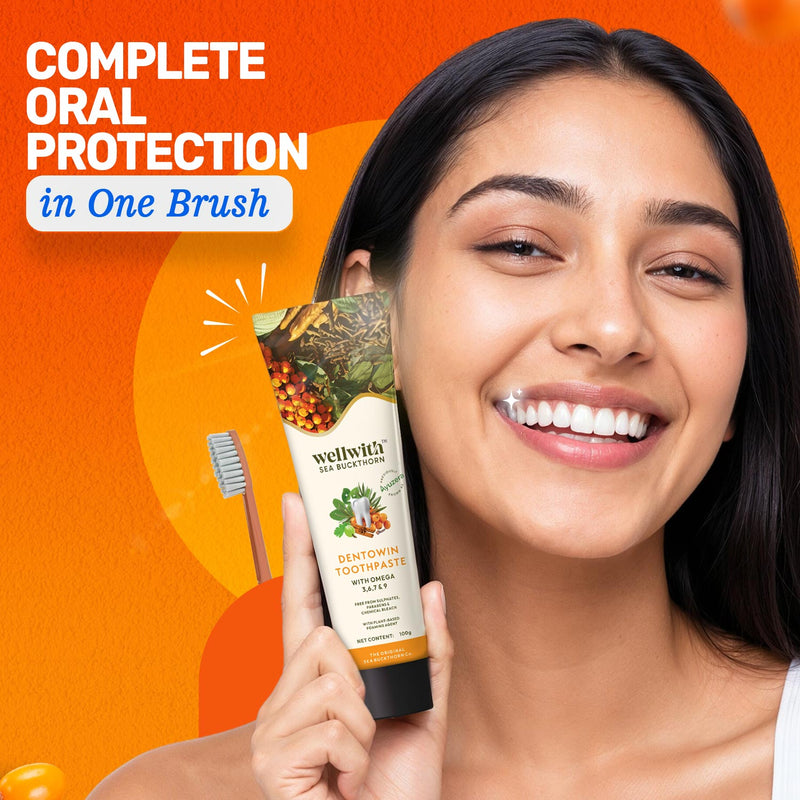 Dentowin Sea Buckthorn Herbal Toothpaste 100gm