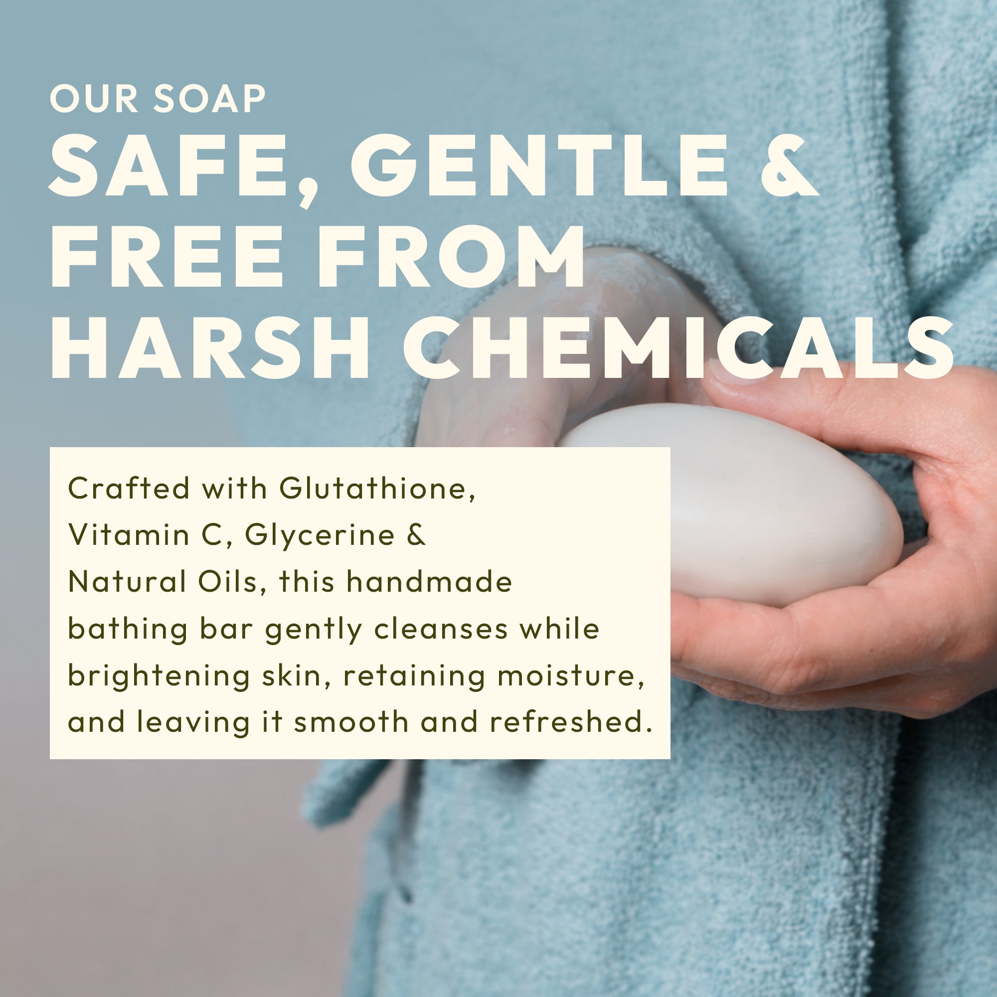 Glutathione Skin Whitening Soap 75gm