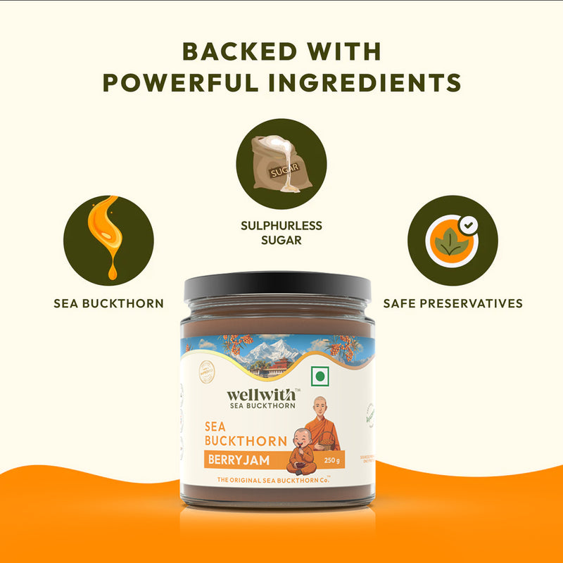 Sea Buckthorn Jam 250gm