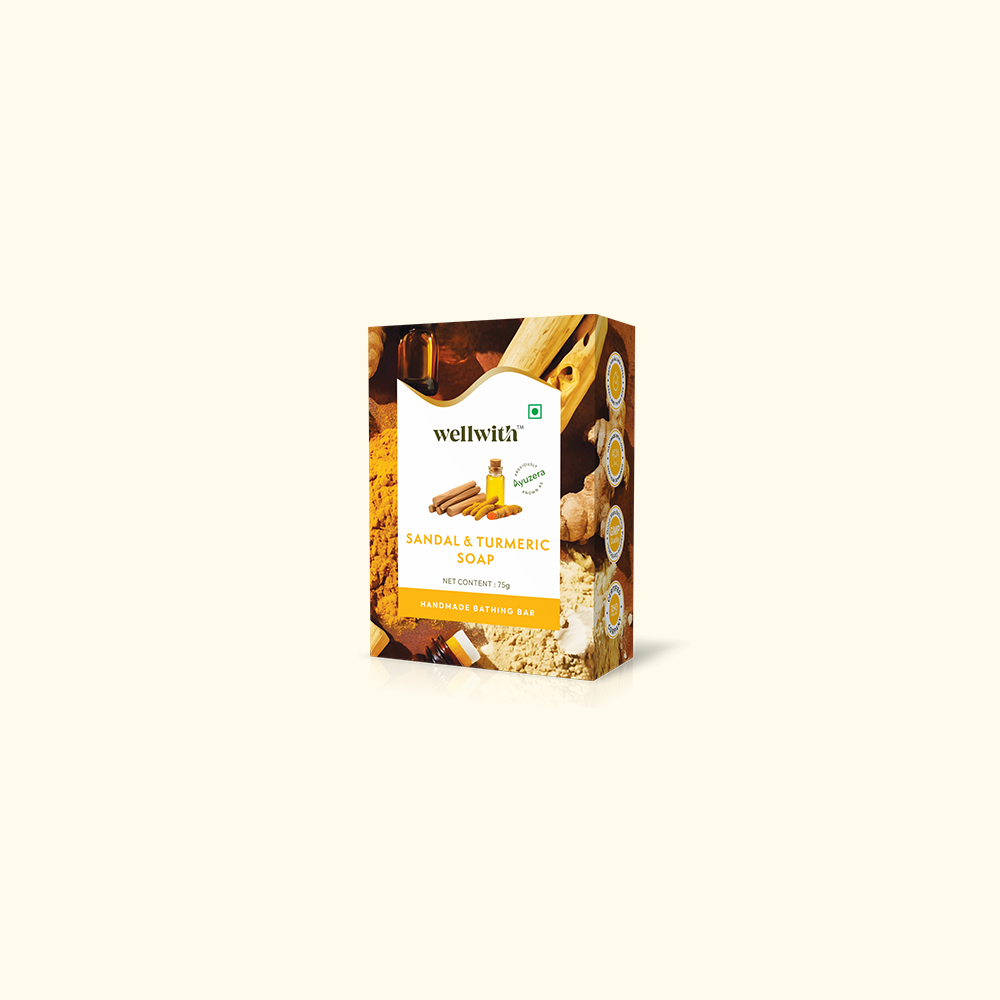 Sandal & Turmeric soap 75gm