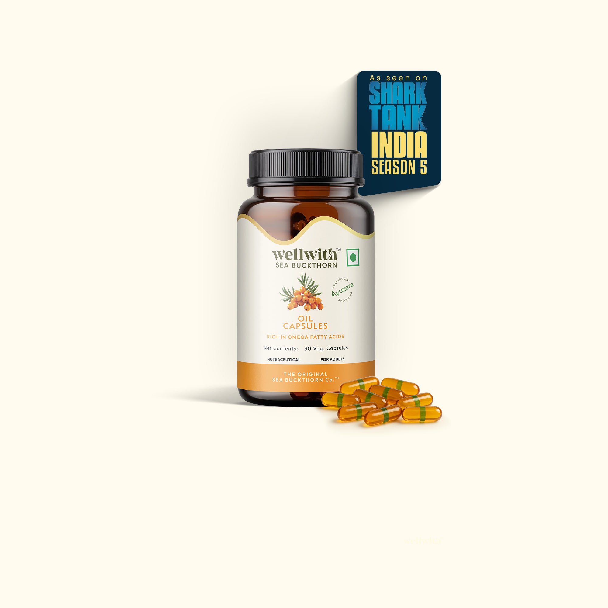 Sea Buckthorn Oil Capsule  (30 Capsule)