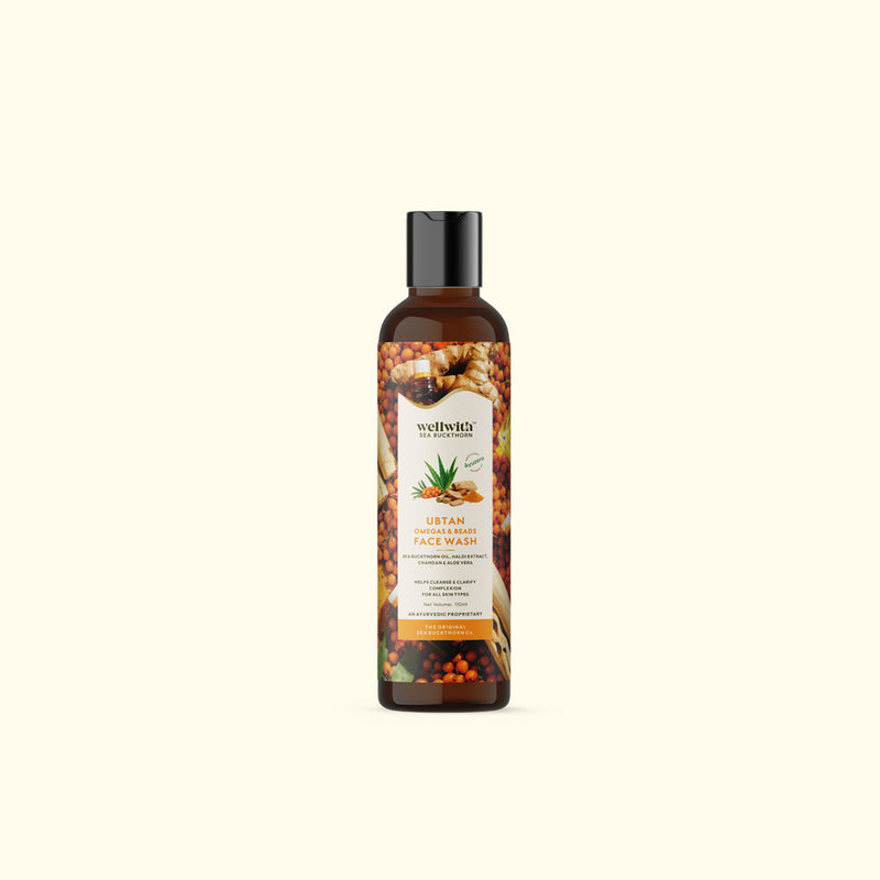 Ubtan Omegas & Beads Face Wash 110ml