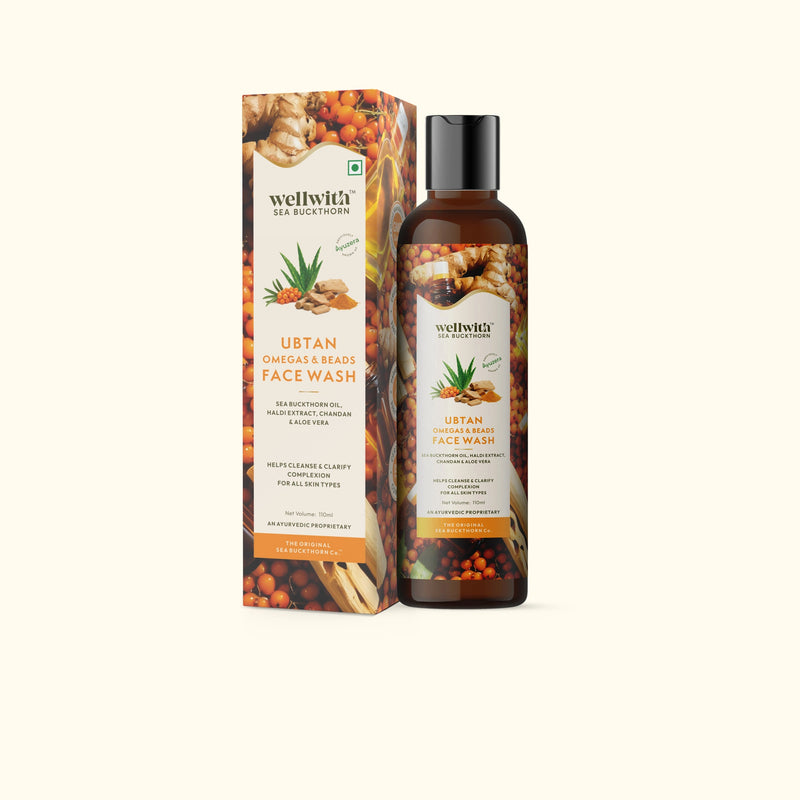 Ubtan Omegas & Beads Face Wash 110ml