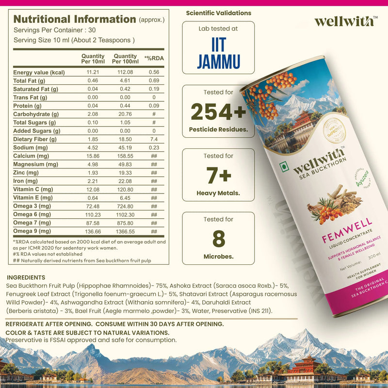 Sea Buckthorn FemWell 300ml