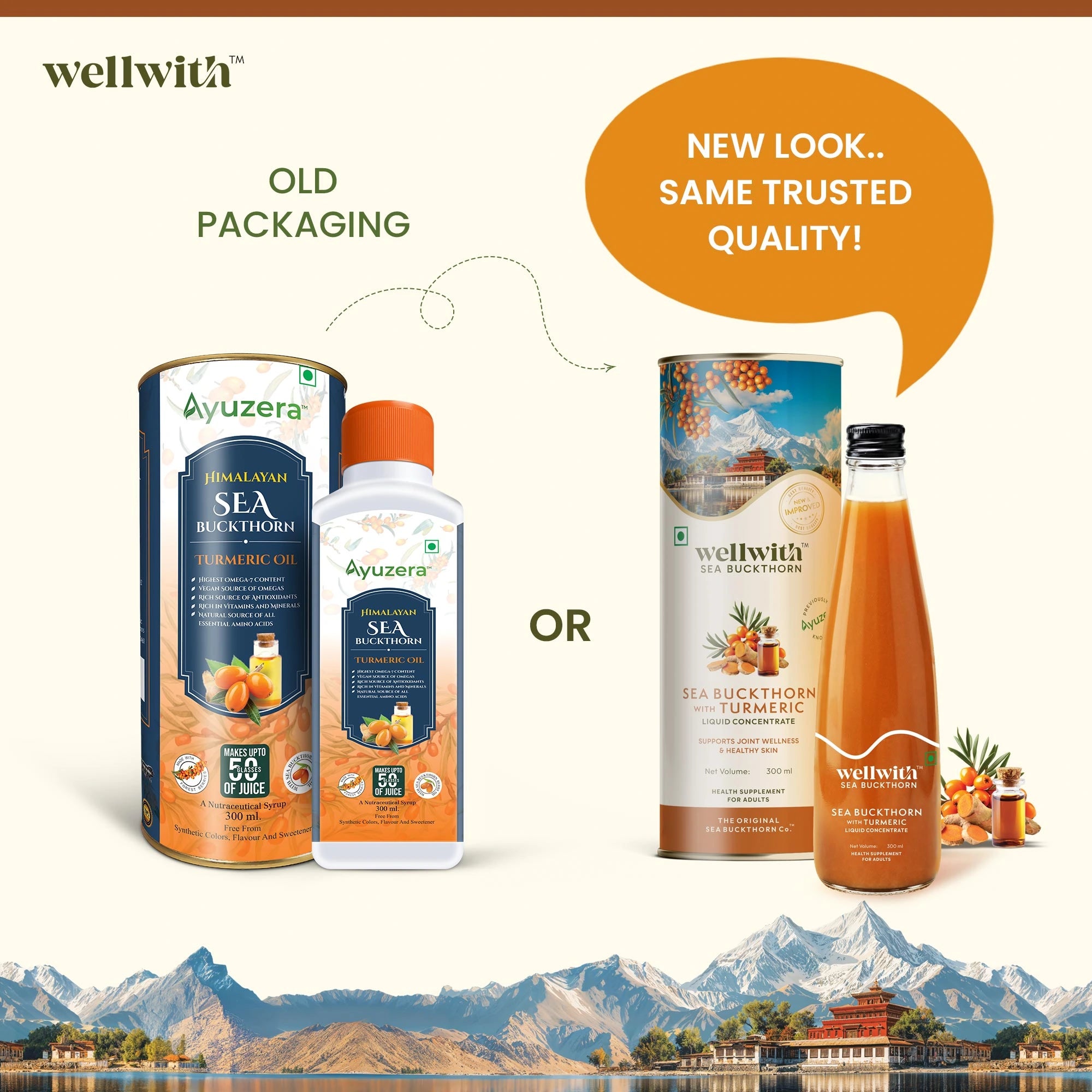 Sea Buckthorn With Turmeric Juice 300ml