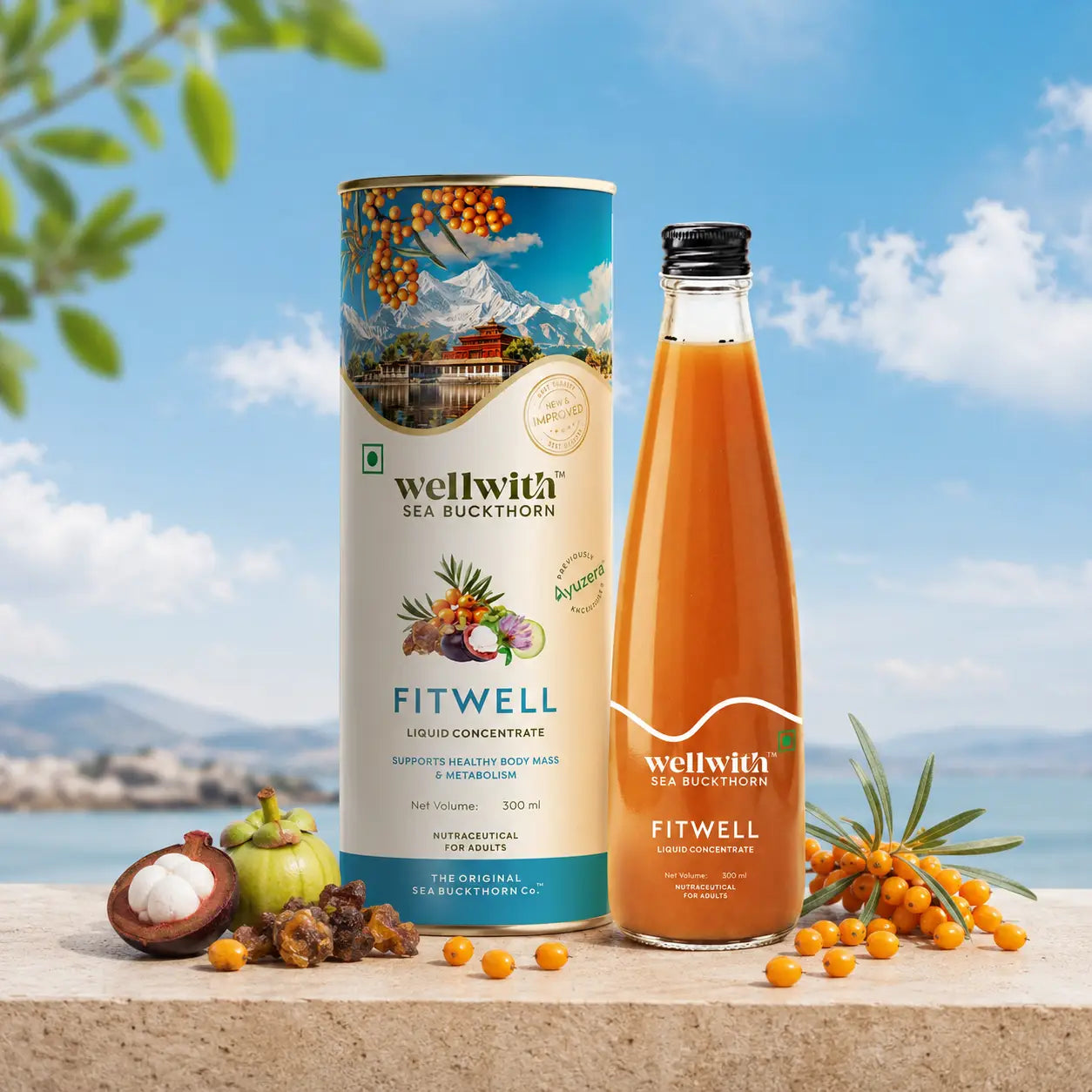 sea buckthorn fitwell juice for metabolism and weight management