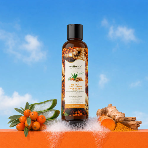Ubtan Omegas & Beads Face Wash 110ml